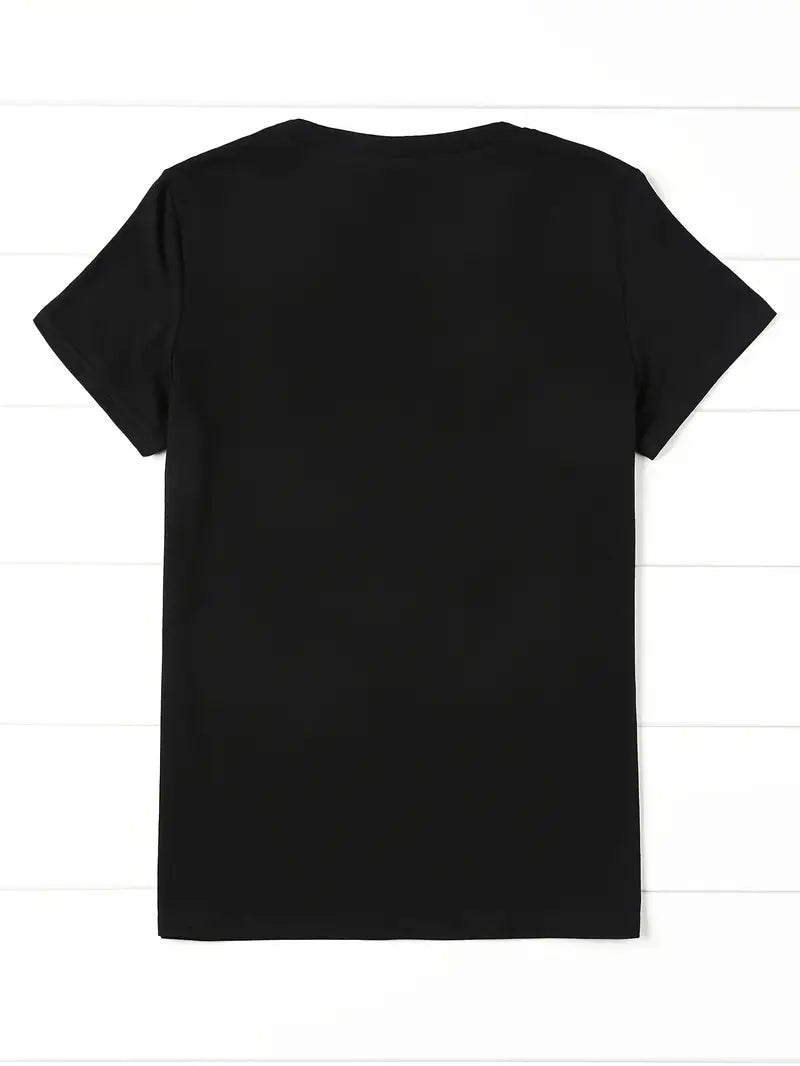 WOMENS JAMAICA, REGGAE, BLACK T SHIRT "RASTA BUSINESS" SLOGAN, SIZE 16/18